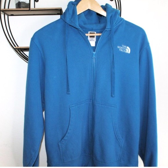 The North Face Other - The North Face Men's Blue Sweatshirt Hoodie Zip Up